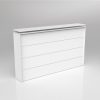 OL Axis Straight Reception Counter with Poptop Facade 1800mm