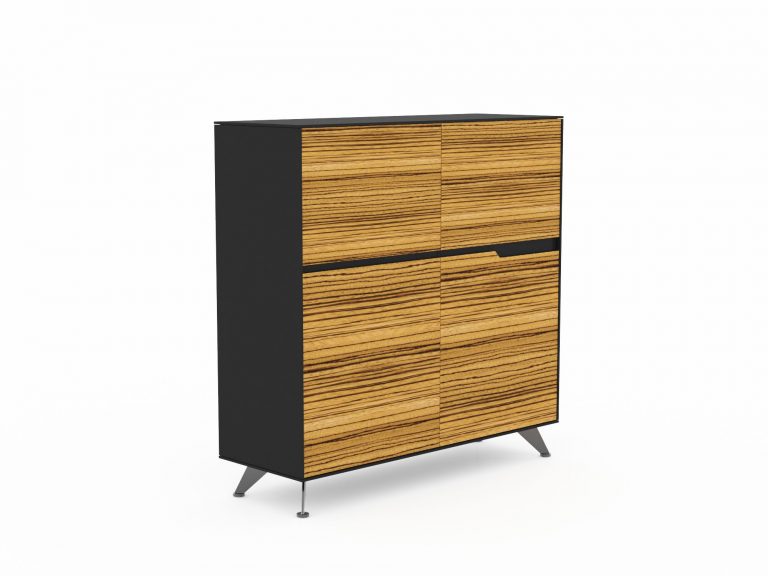 GP Novara Four Door Cabinet