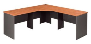 GP OMsystem Commercial Office 3 Piece Corner Workstation