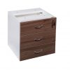 GP CasnanSystem Commercial Office Fixed Desk Pedestal 3 Drawers