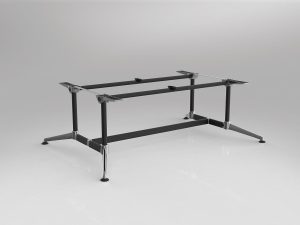 OL Modulus Meeting Table Twin Post Single Span Frame