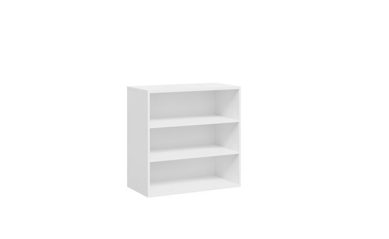 DD White Bookcases