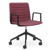 DD Nikola Meeting Chair with Black Arm Rest