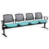MA Dyno 60 Upholstered Seat and Mesh Back Beam Seating