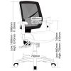 ST Chelsea Mesh Back Ergonomic Task Chair