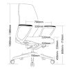 ST Assist Low Back Fabric Upholstered Executive Chair