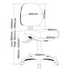 ST Prestige Fabric Upholstered Ergonomic Task Chair