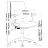 ST Virgo Fabric Upholstered Ergonomic Task Chair