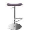 ST Lift Fabric Upholstered Seat Pedestal Base Stool