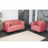 ST Shell Fabric Upholstered High Back Single Seater Lounge