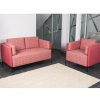 ST Shell Fabric Upholstered High Back 2 Seater Lounge