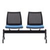 ST Vinn Mesh Back Fabric Upholstered Seat Beam Seating